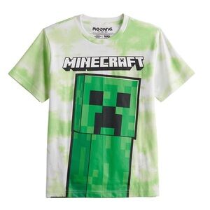 NWT Boys Minecraft Graphic T-Shirt, L